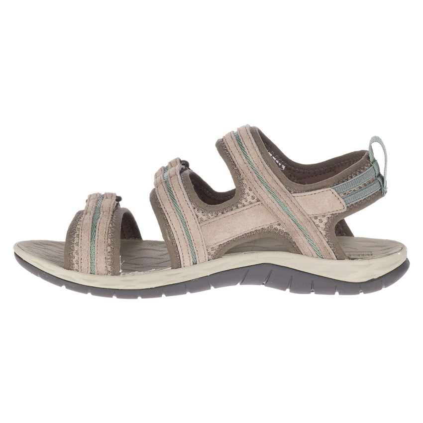 Sandales Merrell Siren 2 Strap Grise Femme | O.Z.OFXX